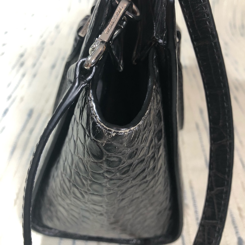 SOLd Michael Kors Faux Croc Skin Selma Satchel - Picture 5 of 8